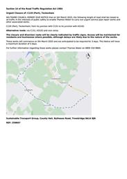 TTRN urgent closure of C120 (Part), Tockenham - 05/03/25-07/03/25 - Royal Wootton Bassett and Cricklade area board